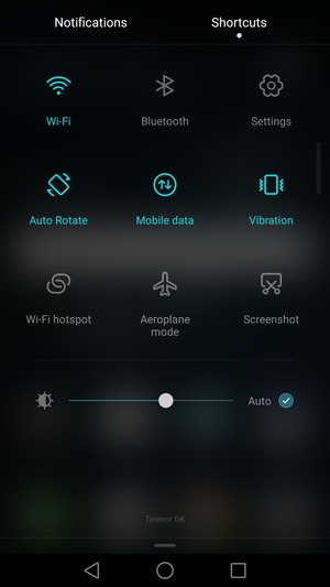 Select Vibration to change to silent mode