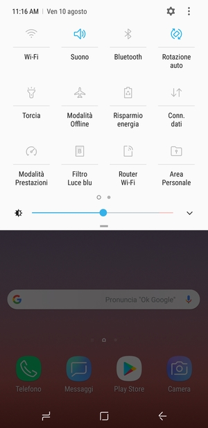 Scorri verso sinistra