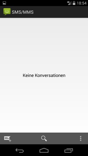 Wählen Sie die Menü-Taste