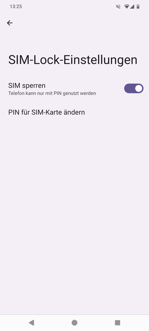 Wählen Sie PIN für SIM-Karte ändern