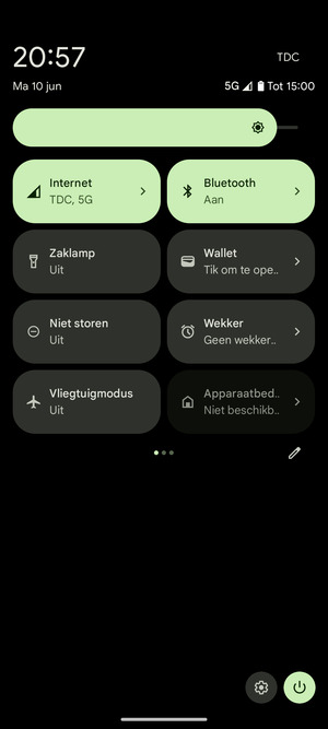Selecteer Bluetooth