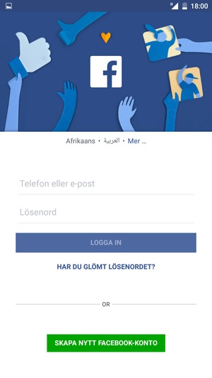 Din app är redo att användas