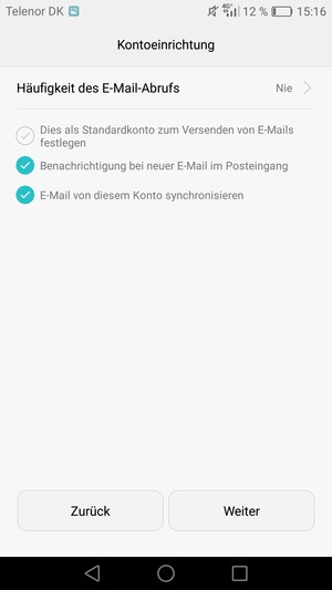 Wählen Sie Weiter