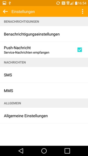 Wählen Sie SMS