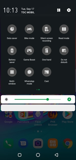 Select Battery saver