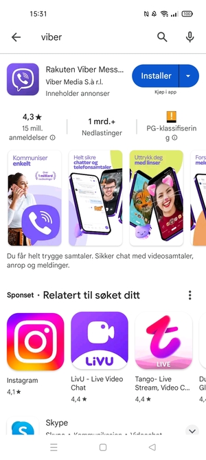 Velg app