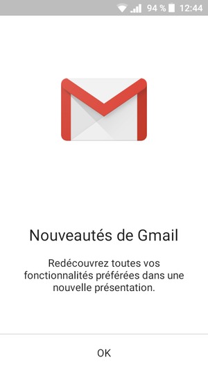 Sélectionnez OK
