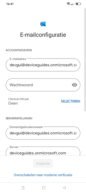 Voer uw wachtwoord in
