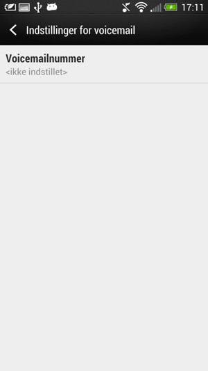Vælg Voicemailnummer