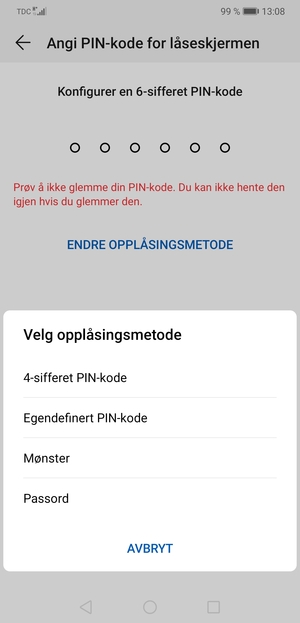 Velg Mønster