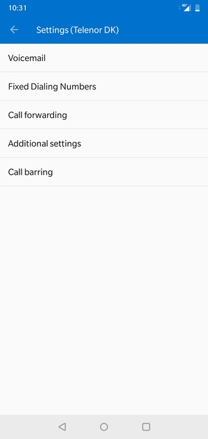 Select Voicemail