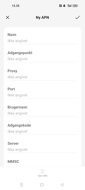 Indtast MMS-oplysninger