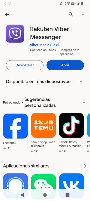 Seleccione Abrir