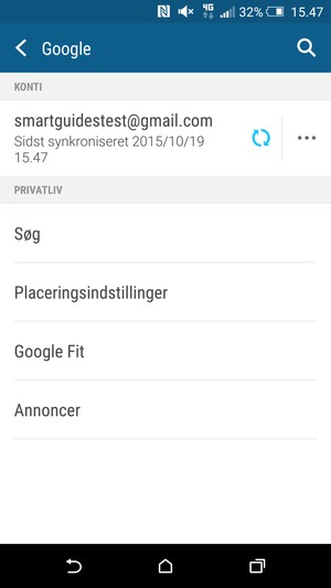 Vælg din konto