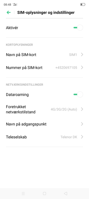 Vælg Navn på adgangspunkt