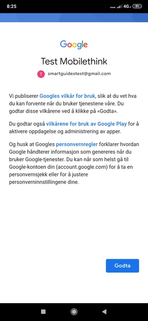 Velg Godta