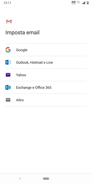 Seleziona Google