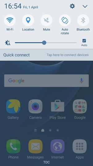 Select Mute to change to sound mode again