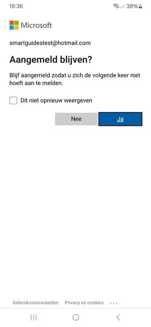 Selecteer uw voorkeursoptie