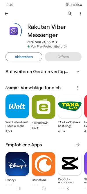 Warten Sie, bis der Installationsprozess  beendet ist