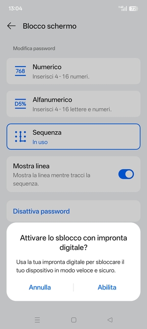 Seleziona la tua opzione preferita