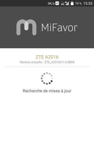Veuillez attendre la fin de la recherche