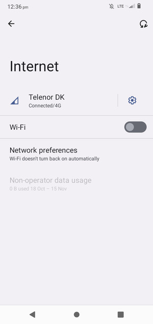 Turn Wi-Fi on