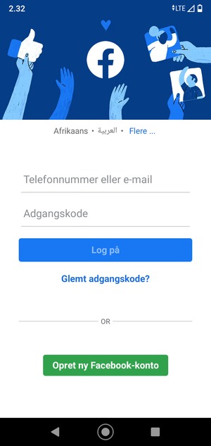 Din app er klar til brug