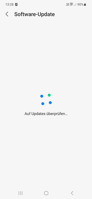 Warten Sie, bis die Suche abgeschlossen ist