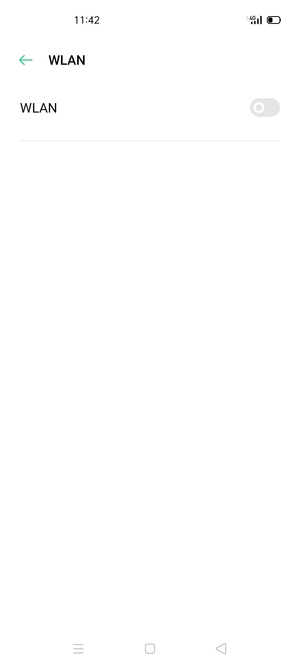 Schalten Sie WLAN ein