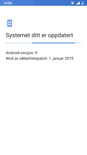 Vent til søket er ferdig