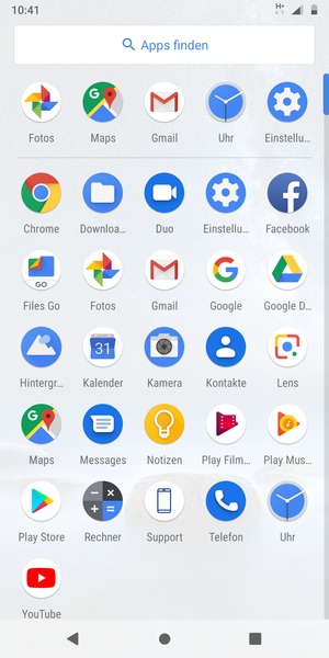 Wählen Sie Einstellungen