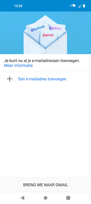Selecteer Een e-mailadres toevoegen