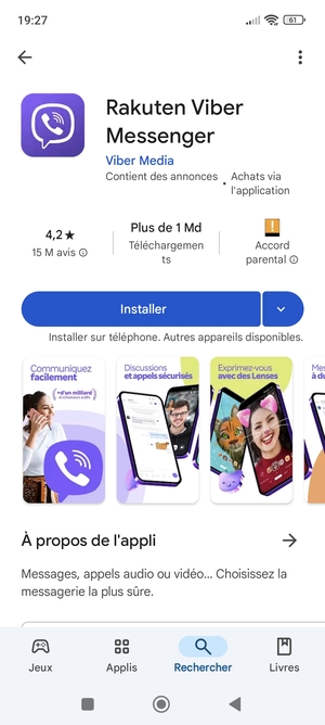 Sélectionnez Installer