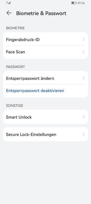 Ihr Handy ist jetzt mit einer Bildschirmsperre gesichert
