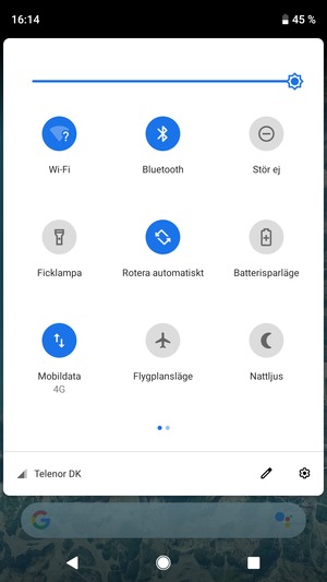 Stäng av Wi-Fi och Bluetooth