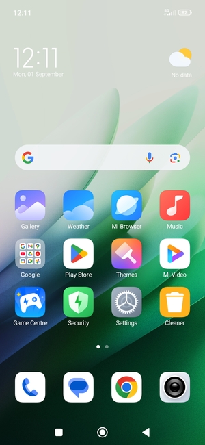 Select Settings