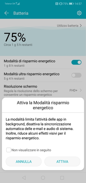 Seleziona ATTIVA