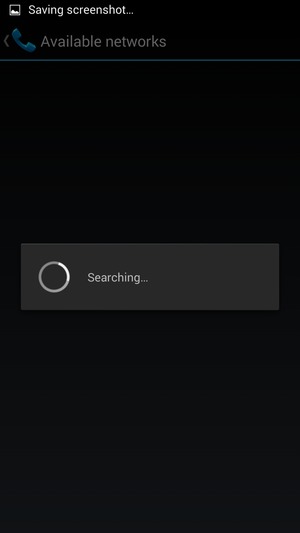 Wait for the search to finish