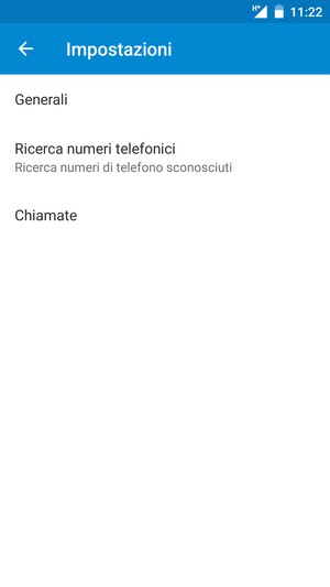 Seleziona Chiamate