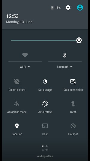 Turn off Wi-Fi and Bluetooth