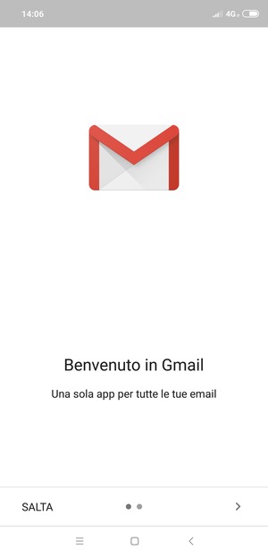 Seleziona AVANTI