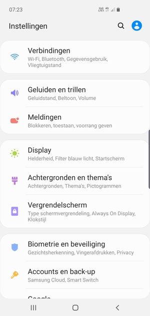 Selecteer Verbindingen