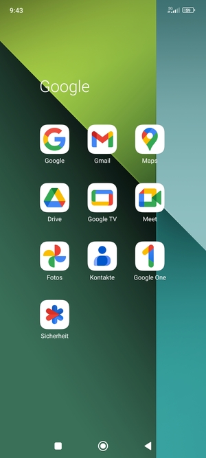 Wählen Sie Gmail