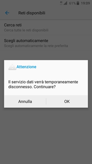 Seleziona OK