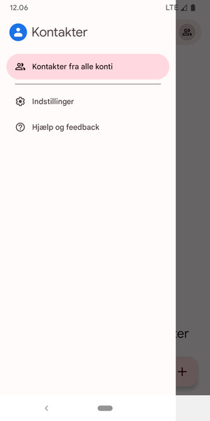 Vælg Indstillinger