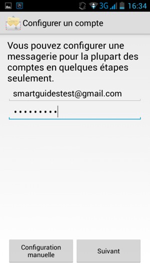 Saisissez votre adresse Gmail ou Hotmail et votre Mot de passe. Sélectionnez Suivant
