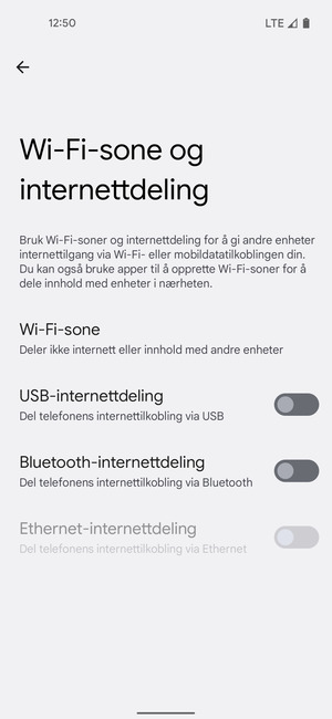 Velg Wi-Fi-sone