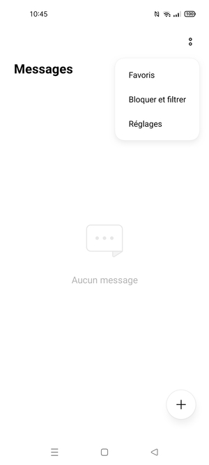 Sélectionnez Réglages