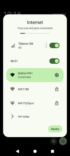 Desactive Wi-Fi